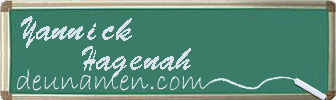 Yannick Hagenah Visitenkarte